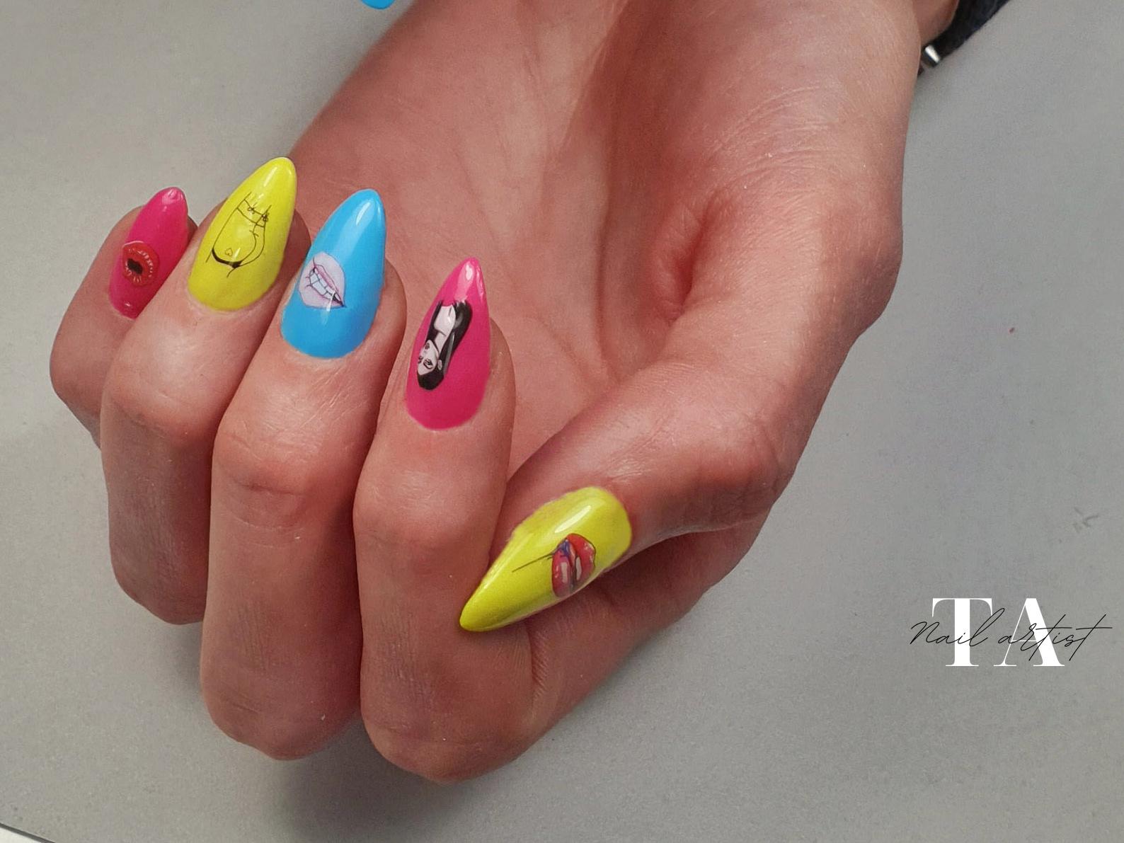 UV gel Paint color gel OS-02 premium 5ml