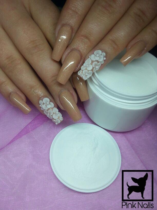Akrylový pudr white 30g