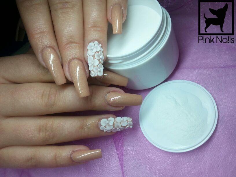 Akrylový pudr white 30g