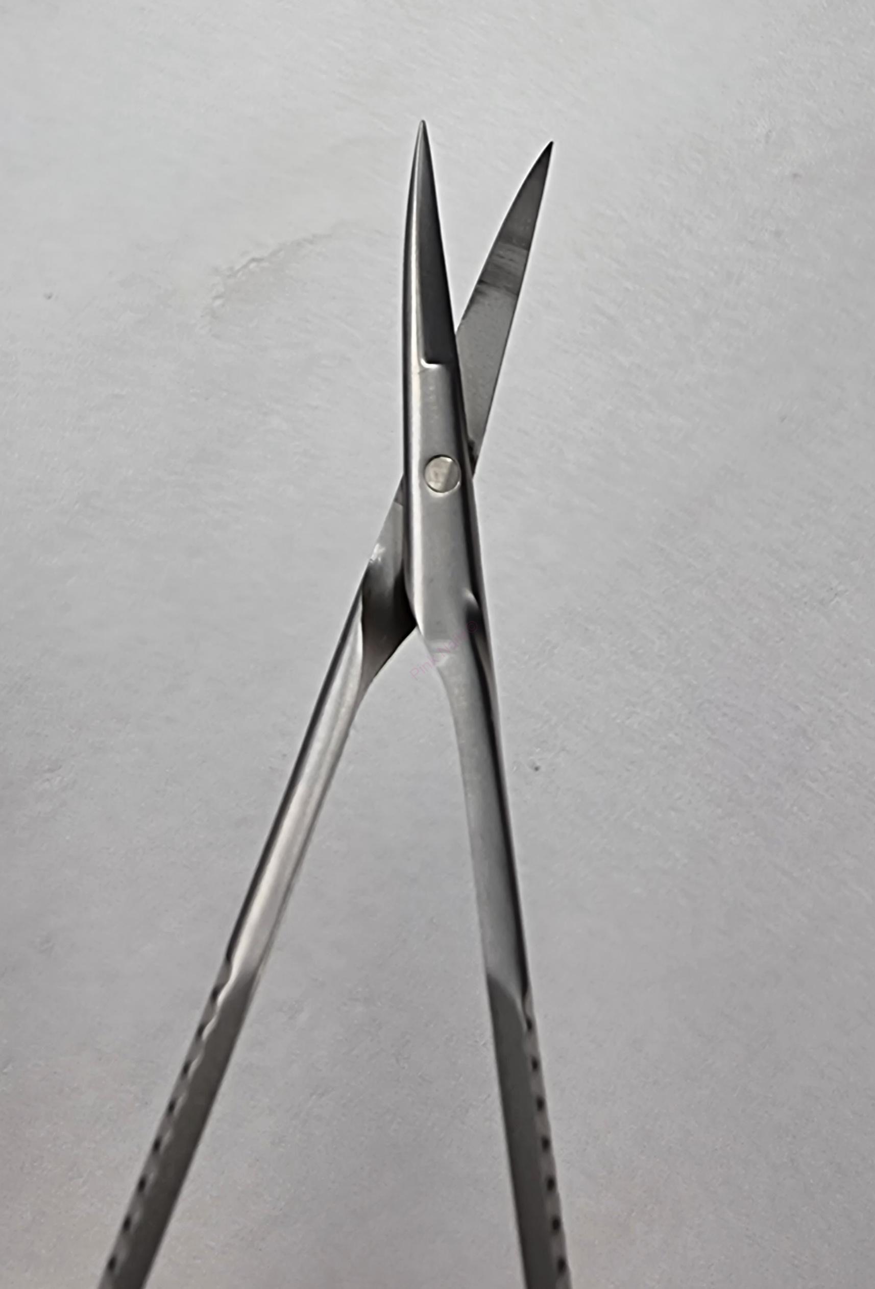 Profesionální Manikúrní nerezové nůžky na kůžičky 17mm extra slim