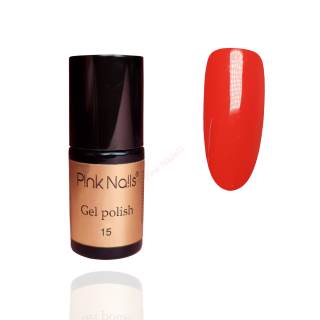 Gel lak 15 red 5ml
