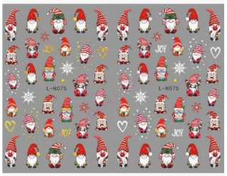 Zdobení na nehty - Nálepky Skřítek 2ks HO075